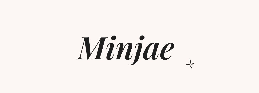 Prénom coréen pour garçon Minjae, signification et sens