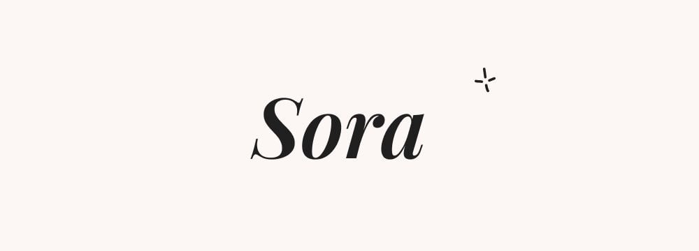 Sora, prénom coréen fille : signification conque, prénom mixte Corée-Japon