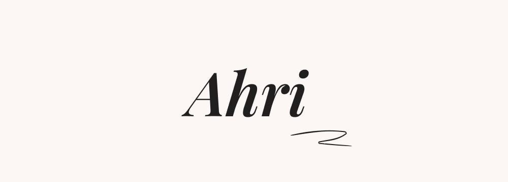 Ahri, prénom coréen fille moderne et original