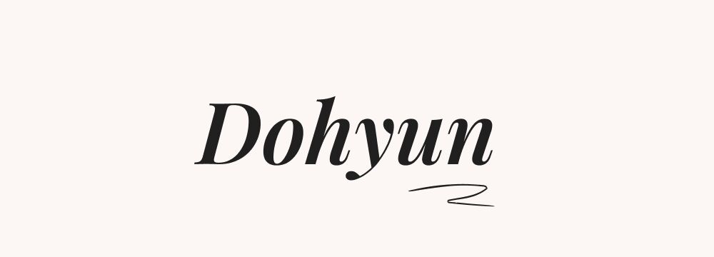 Prénom masculin coréen Dohyun pour bébé garçon