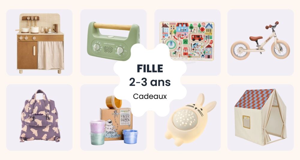 Quoi offrir à une fille de 2 ans : idées cadeaux, idées cadeaux Noël, idées cadeaux anniversaire
