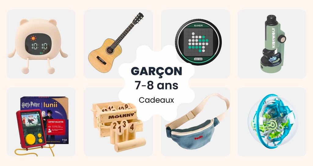 idées cadeaux garçon 7 ans, top cadeaux garçon 7 ans, quoi offrir garçon 7 ans, cadeau garçon 7 ans